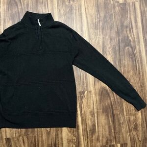 Black long sleeve sweater